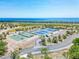 Enjoy the community's tennis and basketball courts with views of the Gulf of Mexico in the background at 3319 Shamrock Dr, Venice, FL 34293