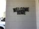 A welcoming 'Welcome Home' sign is displayed, adding a personal touch at 3319 Shamrock Dr, Venice, FL 34293
