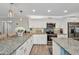 Modern kitchen featuring granite countertops, stainless steel appliances and ample counter space at 526 Allen St, Punta Gorda, FL 33950