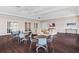 Large clubhouse with ample seating and tables for community events at 1132 Moss Cove Ct, Port Charlotte, FL 33953