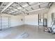 Spacious two car garage features a large amount of storage space at 118 Boxwood Ln, Rotonda West, FL 33947