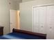 Bedroom view featuring double closets and natural light at 1488 Squaw Ln, North Port, FL 34286