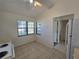 Eat in kitchen area with tile flooring, standard appliances, and a view to the outside at 19583 Kapok Ct, Port Charlotte, FL 33952