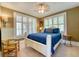 Spacious bedroom featuring a cozy bed, three windows, and neutral-colored walls at 2002 Central Ave, Sarasota, FL 34234