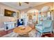 Comfortable living room showcasing hardwood floors and seamless archways at 2002 Central Ave, Sarasota, FL 34234
