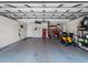This spacious two car garage has ample room for storage and easy access to the home at 2288 Prague Ln, Punta Gorda, FL 33983