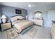 Serene bedroom with neutral tones, comfortable furnishings, and ample natural light at 2500 Aquilos Ct, Port Charlotte, FL 33952