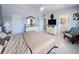 Spacious main bedroom with ensuite bathroom access and light neutral decor at 2500 Aquilos Ct, Port Charlotte, FL 33952
