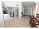 Living room with sliding glass doors leading to an outdoor patio at 3787 Whippoorwill Ct, Punta Gorda, FL 33950