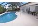 A beautiful private pool and patio area, perfect for entertaining or relaxing in style at 3787 Whippoorwill Ct, Punta Gorda, FL 33950