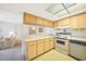 Open kitchen design with a breakfast bar connecting to the living area at 1515 Forrest Nelson Blvd # N101, Port Charlotte, FL 33952