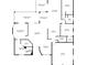 Detailed floor plan showcasing layout including bedrooms, bathrooms, kitchen, and living areas at 1711 Boca Raton Ct, Punta Gorda, FL 33950