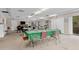 View of a community center with ample seating, tables, and a TV for gatherings and activities at 1999 Kings Hwy # 24C, Punta Gorda, FL 33980