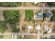 An overhead view showing the property layout, surrounding neighborhood, and its proximity to adjacent lots at 200 Summerset Dr, Punta Gorda, FL 33982