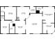 Detailed floor plan showing the layout of the home, including room dimensions at 200 Summerset Dr, Punta Gorda, FL 33982