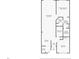 Floor plan depicts the layout of the primary bedroom, living room, bathrooms, kitchen, pantry, foyer, and bedroom at 23465 Harborview Rd # 1002, Punta Gorda, FL 33980