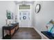 Inviting foyer with elegant decor, a stylish console table, and tasteful accents at 25273 Paraguay St, Punta Gorda, FL 33983