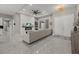Bright living room with a fireplace and plenty of space for entertaining at 3544 Monfero Ave, North Port, FL 34286