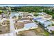 A high angle view of a home, its location in the neighborhood, and local scenery at 4290 Oak Terrace Cir, Port Charlotte, FL 33953
