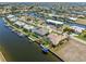Waterfront neighborhood with beautiful canals, lush landscaping, and well-maintained homes and waterways at 1330 Mineo Dr, Punta Gorda, FL 33950