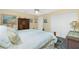 Comfortable bedroom with warm lighting, closet space, and relaxing ambiance at 1374 Grebe Dr, Punta Gorda, FL 33950