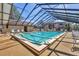 Take a dip in this crystal-clear indoor pool, complete with a screened-in enclosure and tanning area at 19505 Quesada Ave # Qq101, Port Charlotte, FL 33948