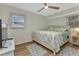Comfortable bedroom with ceiling fan and natural light at 20238 Banner Ave, Port Charlotte, FL 33952