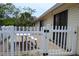 Cozy backyard with a picnic table at 21161 Knollwood Ave, Port Charlotte, FL 33952