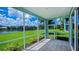 Step onto the screened lanai and soak in the picturesque views of the lake and verdant landscape at 25511 Heritage Lake Blvd # 8, Punta Gorda, FL 33983