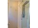 This bathroom showcases a glass enclosed shower with a rainfall shower head and a sleek design at 3080 Saint James St, Port Charlotte, FL 33952