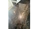 Close-up of the black and brown granite countertop at 635 W Tarpon Nw Blvd, Port Charlotte, FL 33952