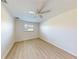 Bright bedroom with wood flooring and ceiling fan at 745 Monaco Dr, Punta Gorda, FL 33950