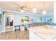Inviting living space with tiled floors and charming decor at 12596 Bacchus Rd, Port Charlotte, FL 33981