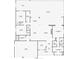 Floor plan showing the layout of the bedrooms, bathrooms, kitchen, living room, lanai, and garage at 15504 Melport Cir, Port Charlotte, FL 33981