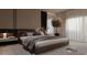 Serene main bedroom with neutral tones, a plush bed, and abundant natural light from large windows at 2523 Ryan Blvd, Punta Gorda, FL 33950