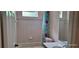 Cozy bathroom with tub and shower combination, tile flooring at 2585 Yuma Ave, North Port, FL 34286