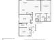 Detailed floor plan showcasing the layout with the dimensions of the home's various rooms at 27306 Deep Creek Blvd, Punta Gorda, FL 33983