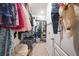 Spacious walk-in closet with plenty of hanging and storage space for clothes and accessories at 27306 Deep Creek Blvd, Punta Gorda, FL 33983