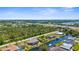 Scenic aerial view of canal-front homes in a sunny location near the bay and a local highway at 2911 Riverside Dr, Punta Gorda, FL 33950