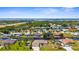 Scenic aerial view of waterfront homes along canals with quick access to the bay at 2911 Riverside Dr, Punta Gorda, FL 33950