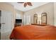 Bedroom with carpet, neutral decor, and closet at 3050 Rivershore Ln, Port Charlotte, FL 33953