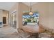 Cozy dining area with views of the pool, perfect for casual meals and gatherings at 3050 Rivershore Ln, Port Charlotte, FL 33953