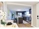 Contemporary kitchen featuring stainless steel appliances, an island with seating, and plenty of counter space at 3502 N Lincoln Ave, Tampa, FL 33607