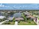 Spacious waterfront neighborhood with multiple canals provides ideal boating access at 376 Portofino Dr, Punta Gorda, FL 33950