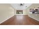 Open-concept living space featuring laminate flooring and great natural light at 376 Portofino Dr, Punta Gorda, FL 33950