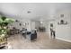 Open-concept living room and dining area with a spacious layout at 4009 Yucatan Cir, Port Charlotte, FL 33948