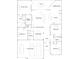 Detailed floor plan showcasing the layout with 3-car garage, owner's suite, kitchen, lanai, and bedrooms at 8488 Saint Kitts Cir, Englewood, FL 34224
