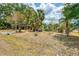 Front yard with mature trees and Florida foliage at 12018 Saragossa Ln, North Port, FL 34287