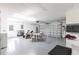 Spacious garage with ample room for parking, storage and workshop area at 14534 Keene Ave, Port Charlotte, FL 33953