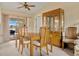 Elegant dining room with sliding door access, perfect for Gathering meals and entertaining guests at 158 Norman St, Port Charlotte, FL 33954